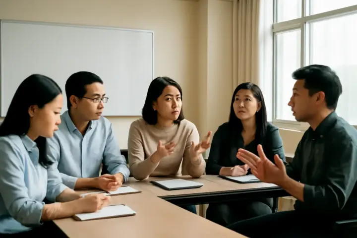 Khi hai trường phái trong một ngành không đồng ý với nhau